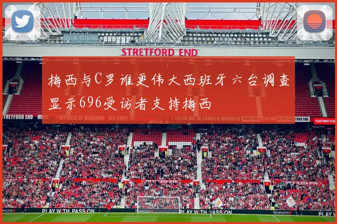 梅西与C罗谁更伟大西班牙六台调查显示696受访者支持梅西