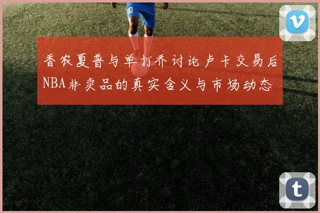 香农夏普与单打乔讨论卢卡交易后NBA非卖品的真实含义与市场动态